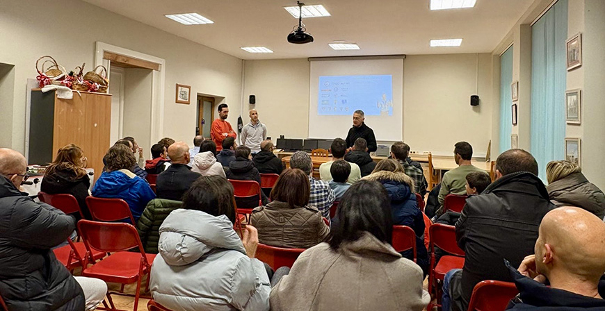 Gonzalo Garea imparti una conferencia en Fresno del Ro sobre nutricin aplicada al deporte