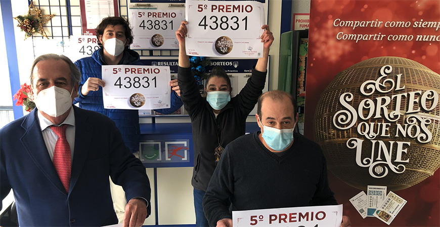El Gordo deja un quinto premio en Reinosa