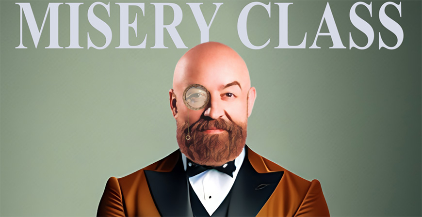 Goyo Jimnez ofrecer una doble funcin de su espectculo Misery class en el Palacio de Festivales