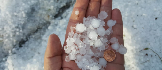 Granizada en Valderredible