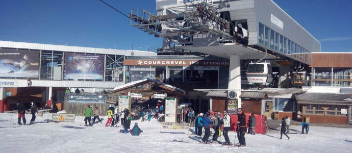 Un grupo de campurrianos, en los Alpes franceses