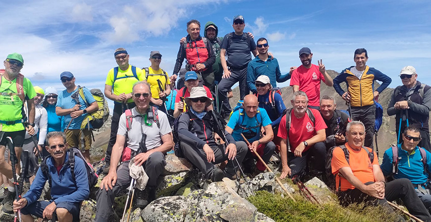 El Grupo Pico Cordel disfruta de la Montaa Palentina