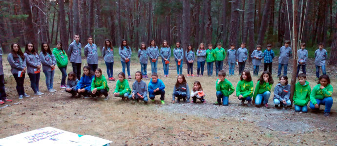 El Grupo Scout Peas Arriba celebr su XXXV Campamento de Verano