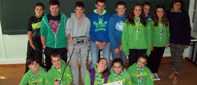 El Grupo Scout Peas Arriba particip en el Jamboree en el Aire 2013