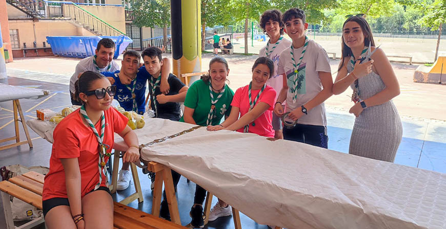 El Grupo Scout Peas Arriba de Reinosa organiza este sbado su primera salida de la temporada