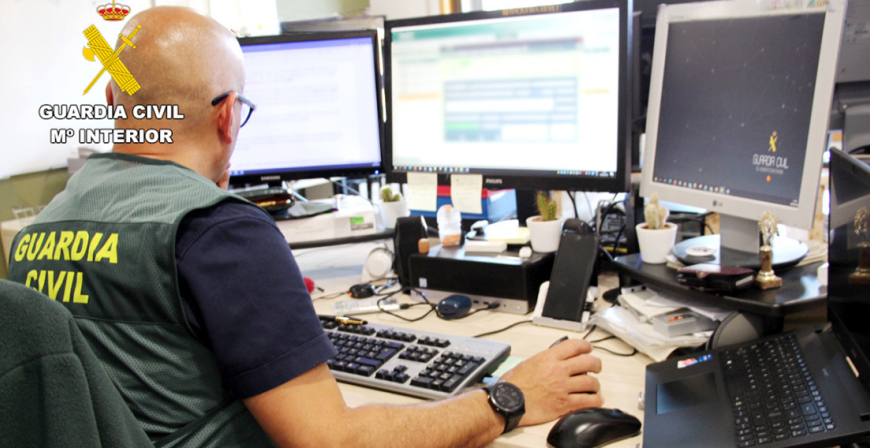 La Guardia Civil alerta de correos fraudulentos en su nombre o en el de otras entidades