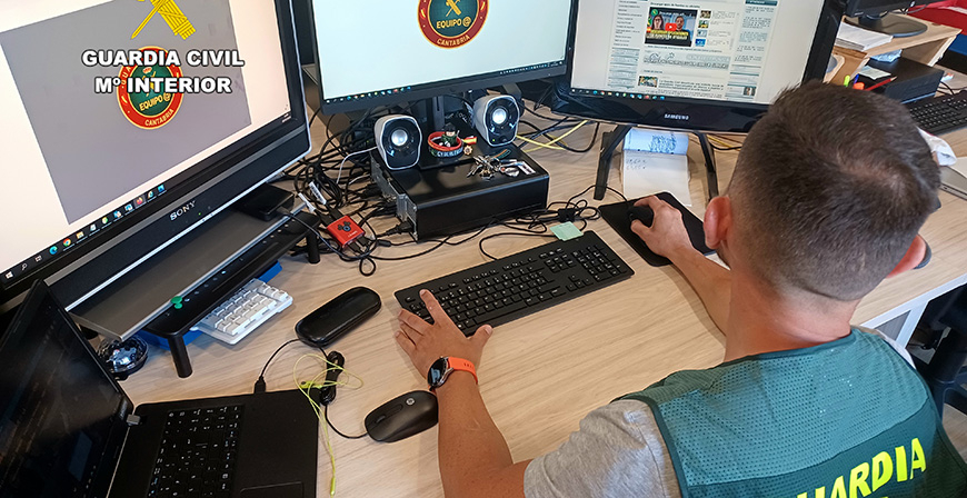 La Guardia Civil alerta sobre estafas en venta de pellet por internet