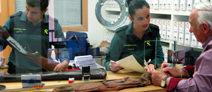 La Guardia Civil amplia el horario de atencin al pblico de las intervenciones de armas y explosivos a nivel nacional