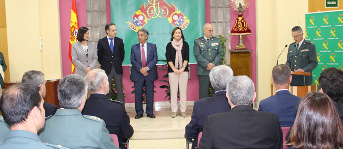 La Guardia Civil de Cantabria celebra el 174 Aniversario de su fundacin