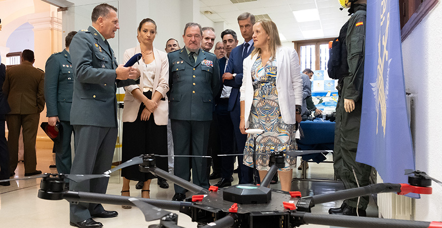 La Guardia Civil celebra el 50 aniversario del Servicio Areo