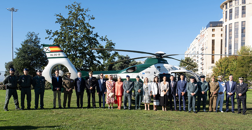 La Guardia Civil celebra el 50 aniversario del Servicio Areo