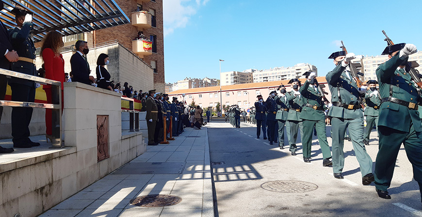 La Guardia Civil celebr su patrona con la imposicin de 18 condecoraciones 