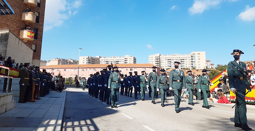 La Guardia Civil celebr su patrona con la imposicin de 18 condecoraciones 