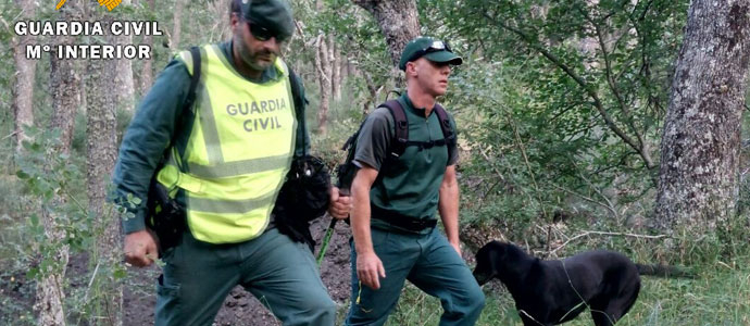 La Guardia Civil contina e intensifica la bsqueda del vecino de Tanos desaparecido en Areos