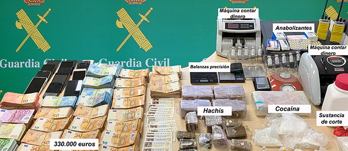 La Guardia Civil desarticula un grupo criminal dedicado al trfico de drogas en Cantabria y Bizkaia 