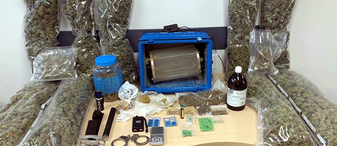 La Guardia Civil desmantela una plantacin indoor de marihuana con ms de 300 plantas