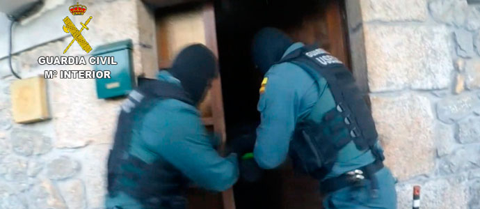 La Guardia Civil desmantela un punto de venta de droga en Entrambasaguas