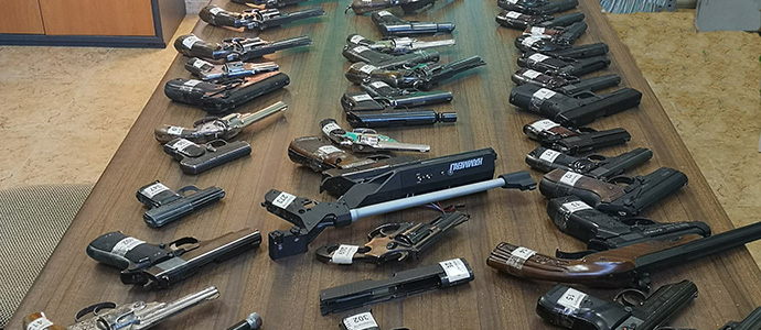 La Guardia Civil destruye 728 armas depositadas en las intervenciones de Palencia