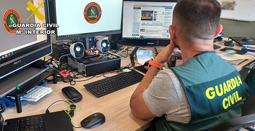 La Guardia Civil detecta nuevas ciberestafas en la que los autores simulan ser policas y empleados del Banco de Espaa
