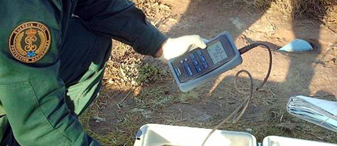 La Guardia Civil detecta un posible vertido en la Ra de San Juan de la Canal