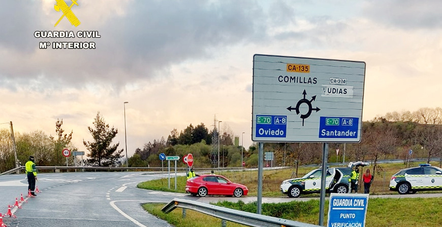La Guardia Civil detect 110 positivos por alcohol o drogas en las ms de 2.700 pruebas realizadas en Cantabria durante los carnavales