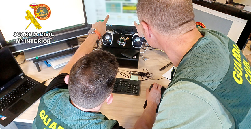 La Guardia Civil detiene a 29 personas en Madrid por ciberestafas a v�ctimas de Cantabria
