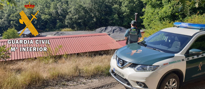 La Guardia Civil detiene a un hombre por robar en una mina del norte de Palencia