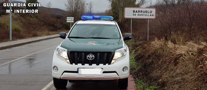 La Guardia Civil detiene a una persona como autor del robo en dos viviendas de Barruelo de Santulln