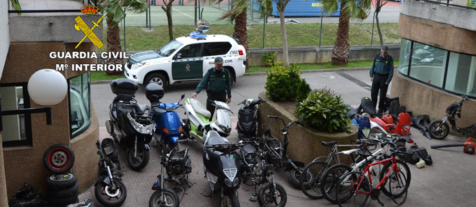 La Guardia Civil esclarece varios robos y hechos delictivos cometidos por un grupo de jvenes