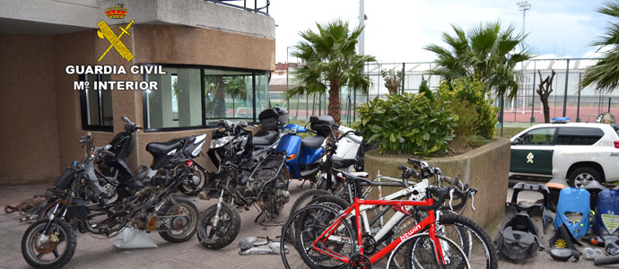 La Guardia Civil esclarece varios robos y hechos delictivos cometidos por un grupo de jvenes