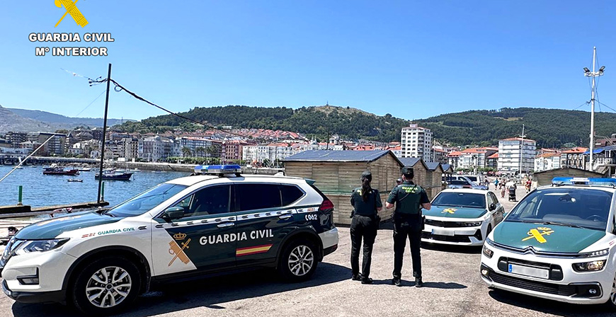 La Guardia Civil formula m�s de 50 denuncias y tres detenciones en las fiestas de Castro Urdiales