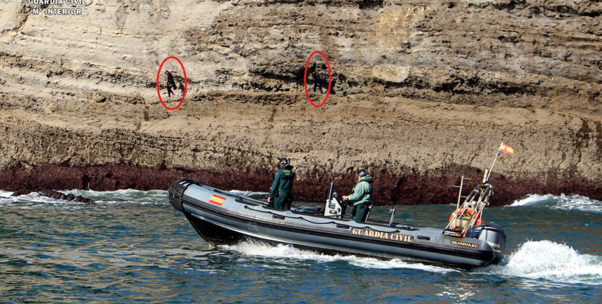 La Guardia Civil intercepta a tres mariscadores furtivos que acumulaban 170 denuncias entre todos