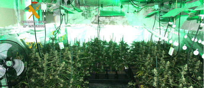 La Guardia Civil interviene ms de 17 kilos de marihuana en una vivienda de Anero