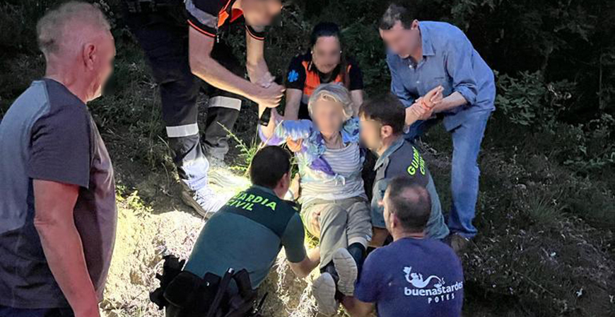La Guardia Civil llev a cabo dos rescates en la tarde noche de ayer