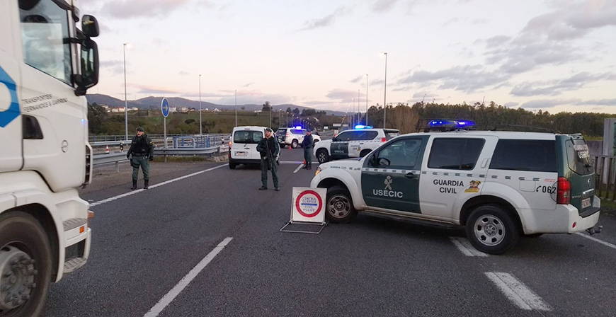 La Guardia Civil y la Polica Nacional realizan ms de 130 controles diarios 