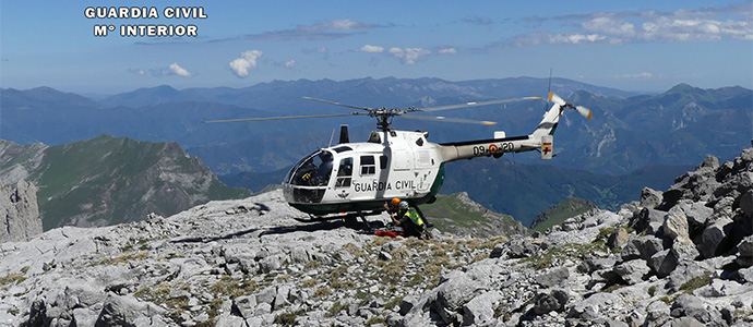 La Guardia Civil rescata dos cuerpos en la zona de Pico Altaiz en Picos de Europa