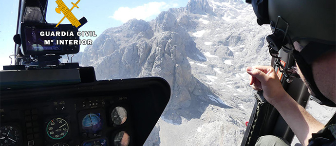 La Guardia Civil rescata dos cuerpos en la zona de Pico Altaiz en Picos de Europa