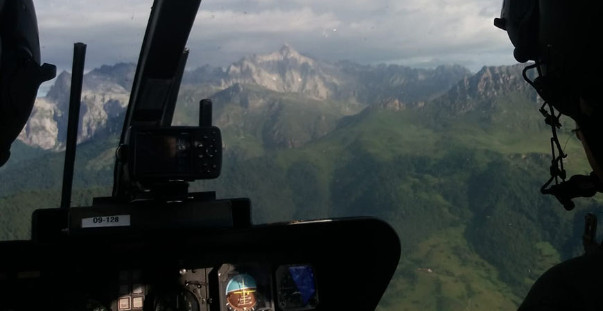 La Guardia Civil rescata a una persona desaparecida entre el mirador de Piedrasluengas y Pea Labra