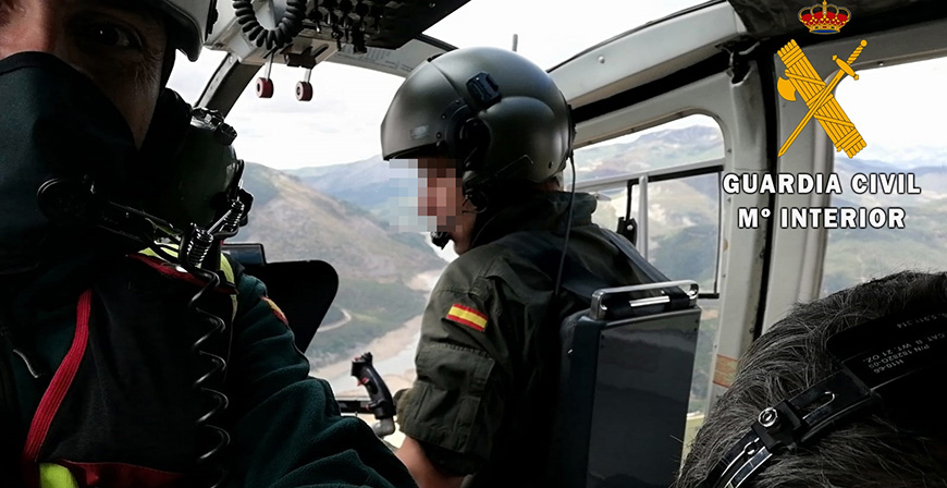 La Guardia Civil rescata a tres montaeros en el Curavacas