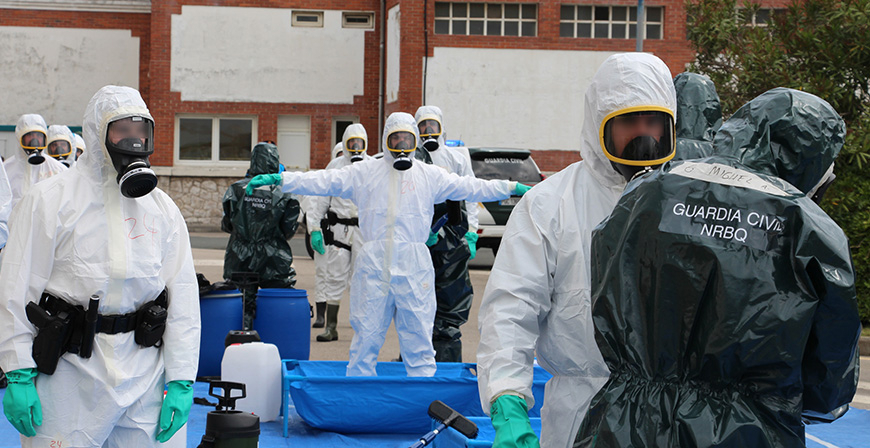 La Guardia Civil se forma en Cantabria ante amenazas nucleares, radiolgicas, biolgicas y qumicas