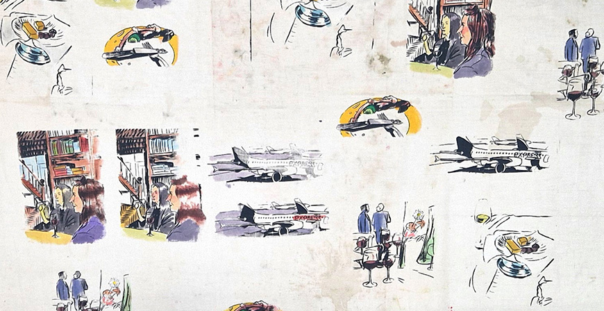 Guillermo de Foucault presenta en La Tienda su 'Serigraf�a de la sobremesa'