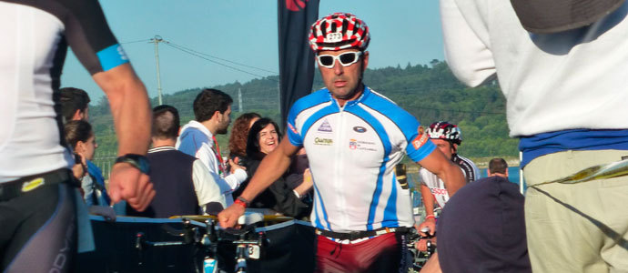 Guillermo Sanz participa en su primer Ironman