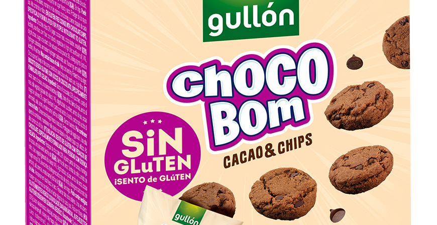 Gulln aumenta la familia ChocoBom con el lanzamiento de las Cacao Chips Sin Gluten y las Mini Cookies