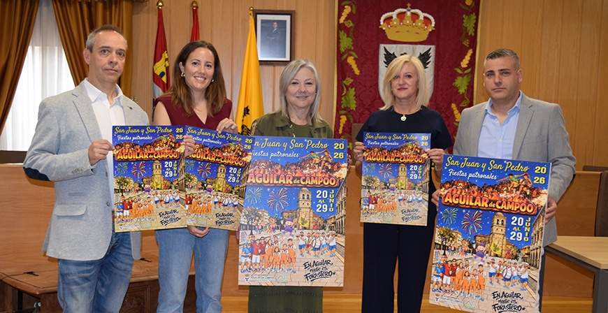 Gull�n y Ayuntamiento de Aguilar de Campoo renuevan su colaboraci�n para las fiestas de San Juan y San Pedro