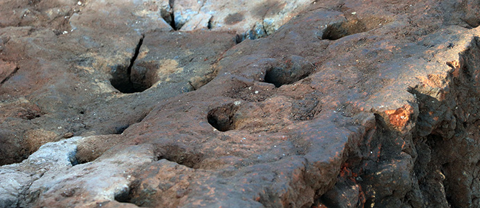 Hallado un horno cermico altomedieval en Julibriga