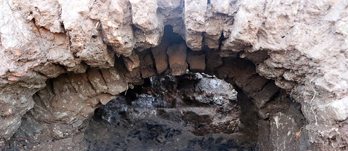 Hallado un horno cermico altomedieval en Julibriga