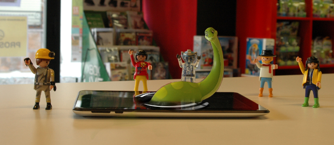 Hay un dinosaurio en mi smartphone!