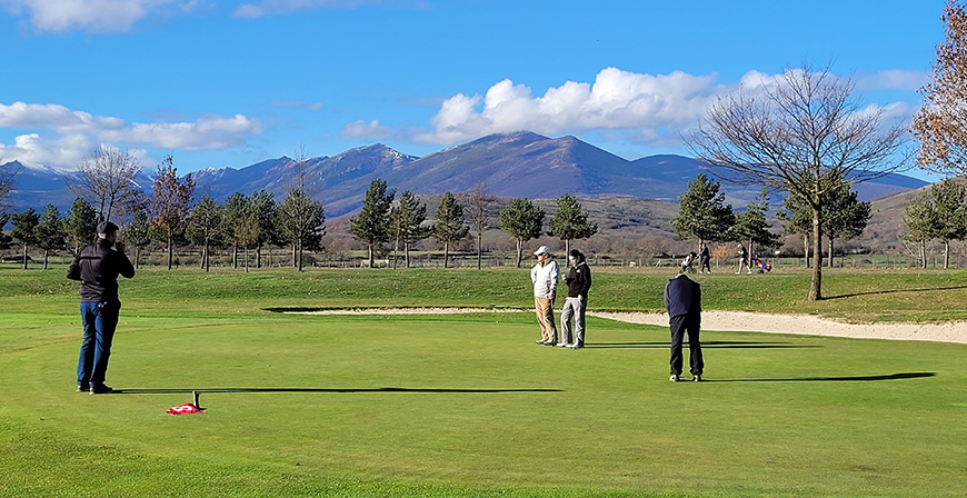 Hctor Ruiz y David Gonzlez se adjudican el VIII Torneo de Navidad de Golf