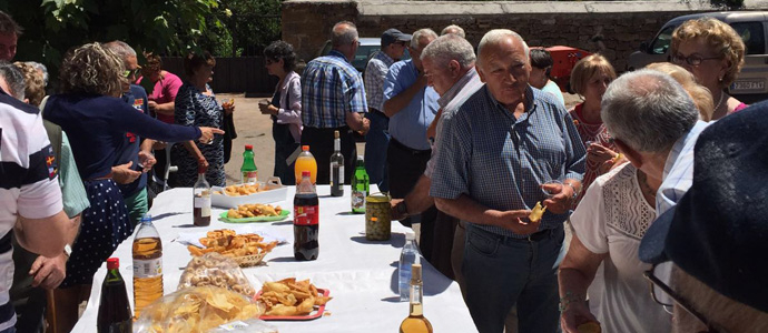 Las Henestrosas festej a Santa Ana