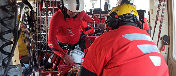 Herido un hombre tras precipitarse de su tractor por un terrapln